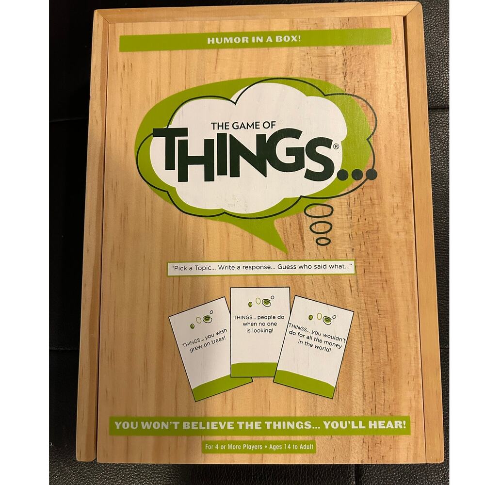 The Game of Things Board Game Humor in a Box Family Party Game Ages 14+